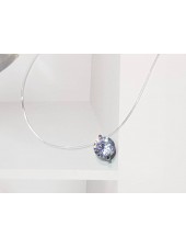 Подвеска фианит на леске