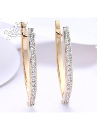 Серьги со Swarovski